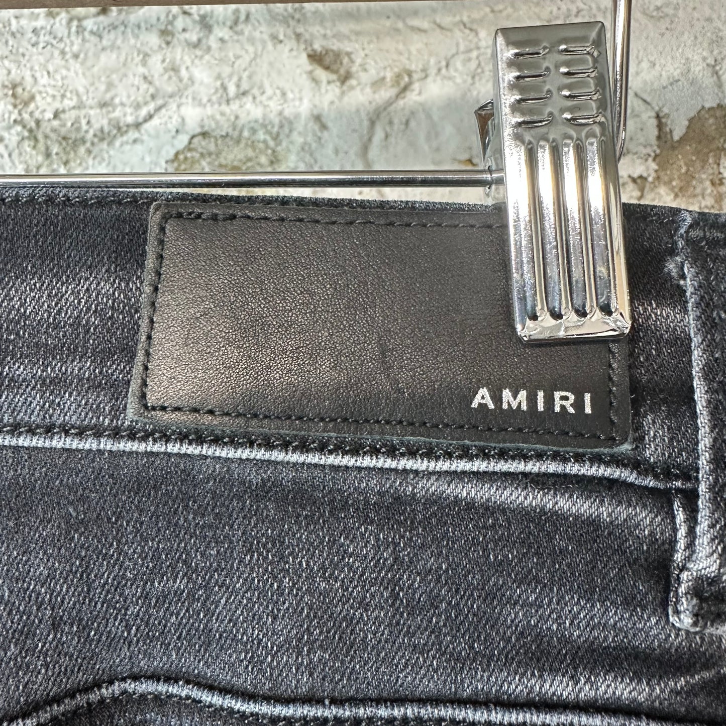 Amiri MA Drip Black Denim Jeans Sz 28