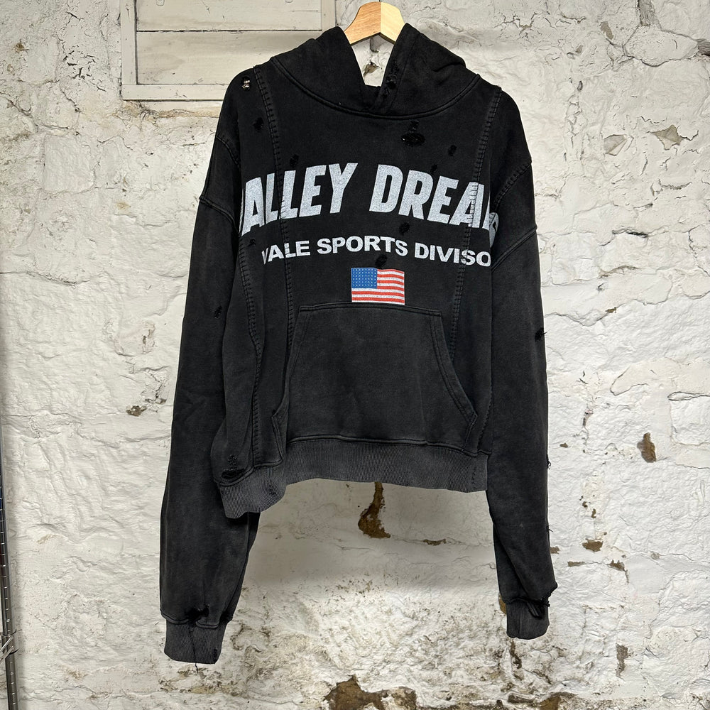 Vale Sports Dept USA Blackberry Hoodie Sz XL