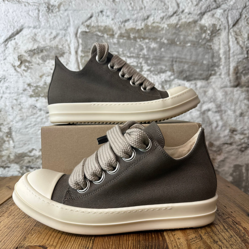 Rick Owens Jumbo Lace Dust Milk Sneaker Sz 8 (41)