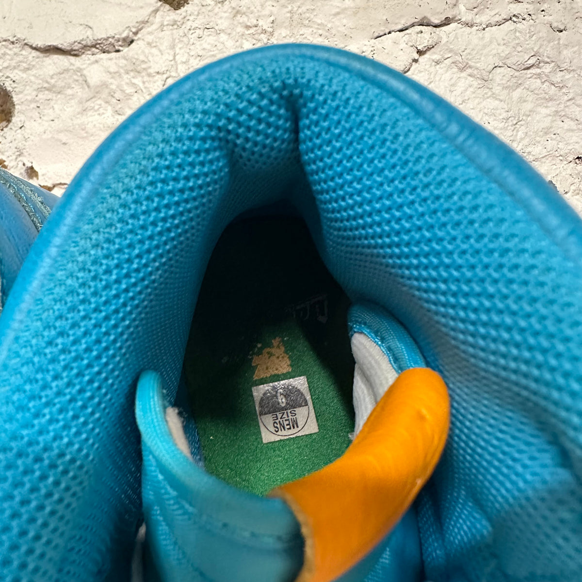 Air Jordan 1 High Gatorade Blue Lagoon Sz 9