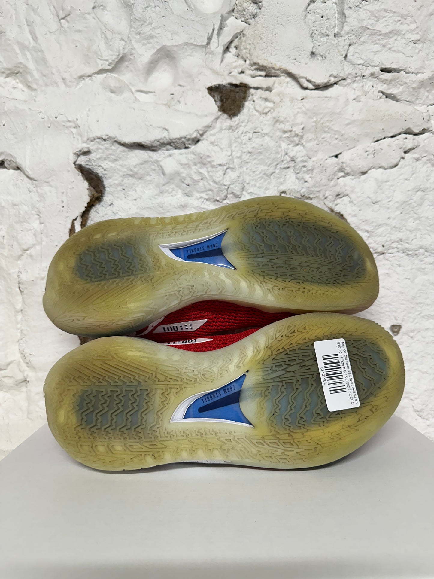 Nike GT Cut Team USA Sport Red Sz 8.5