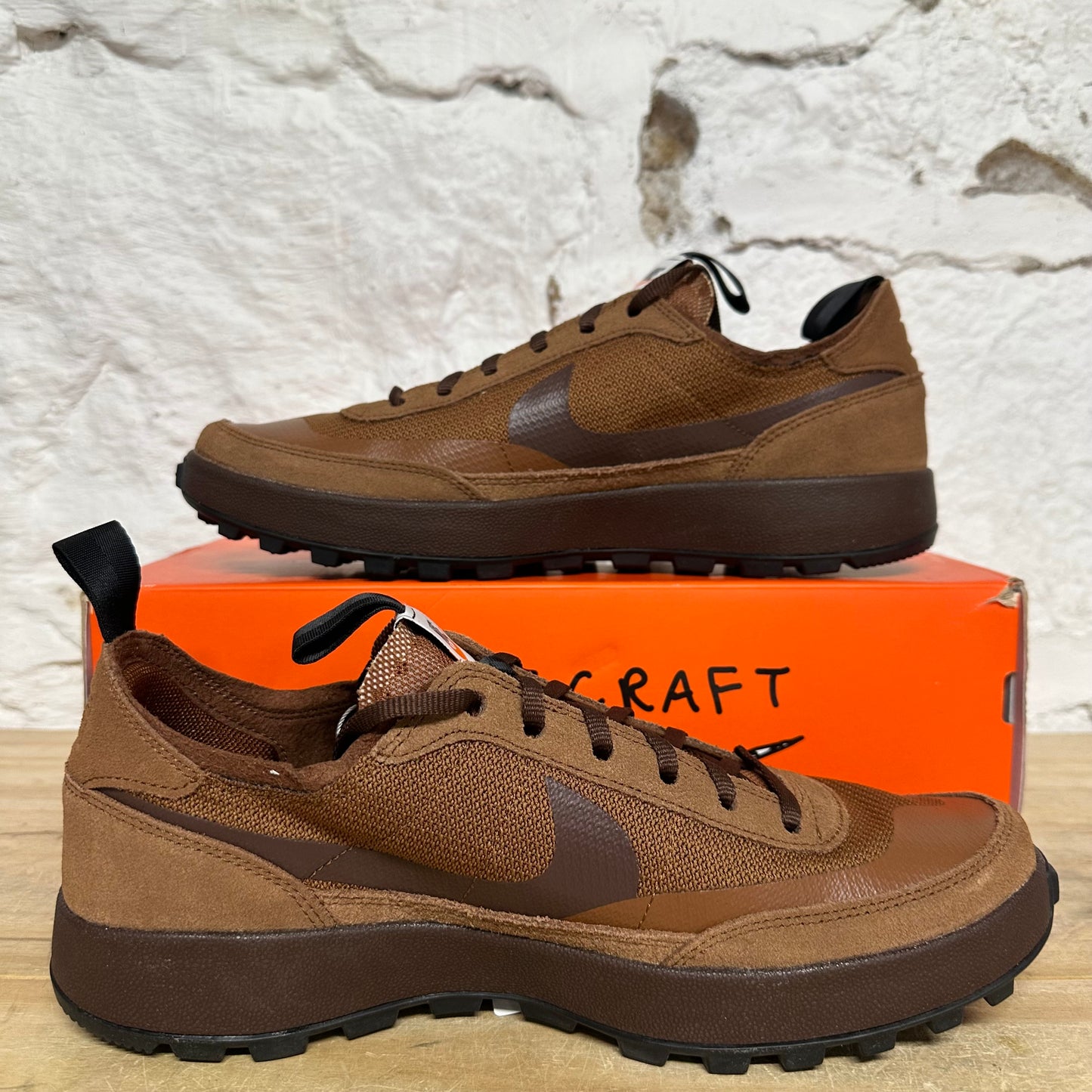 Nike Tom Sachs GPS Field Brown Sz 11.5 (13W)