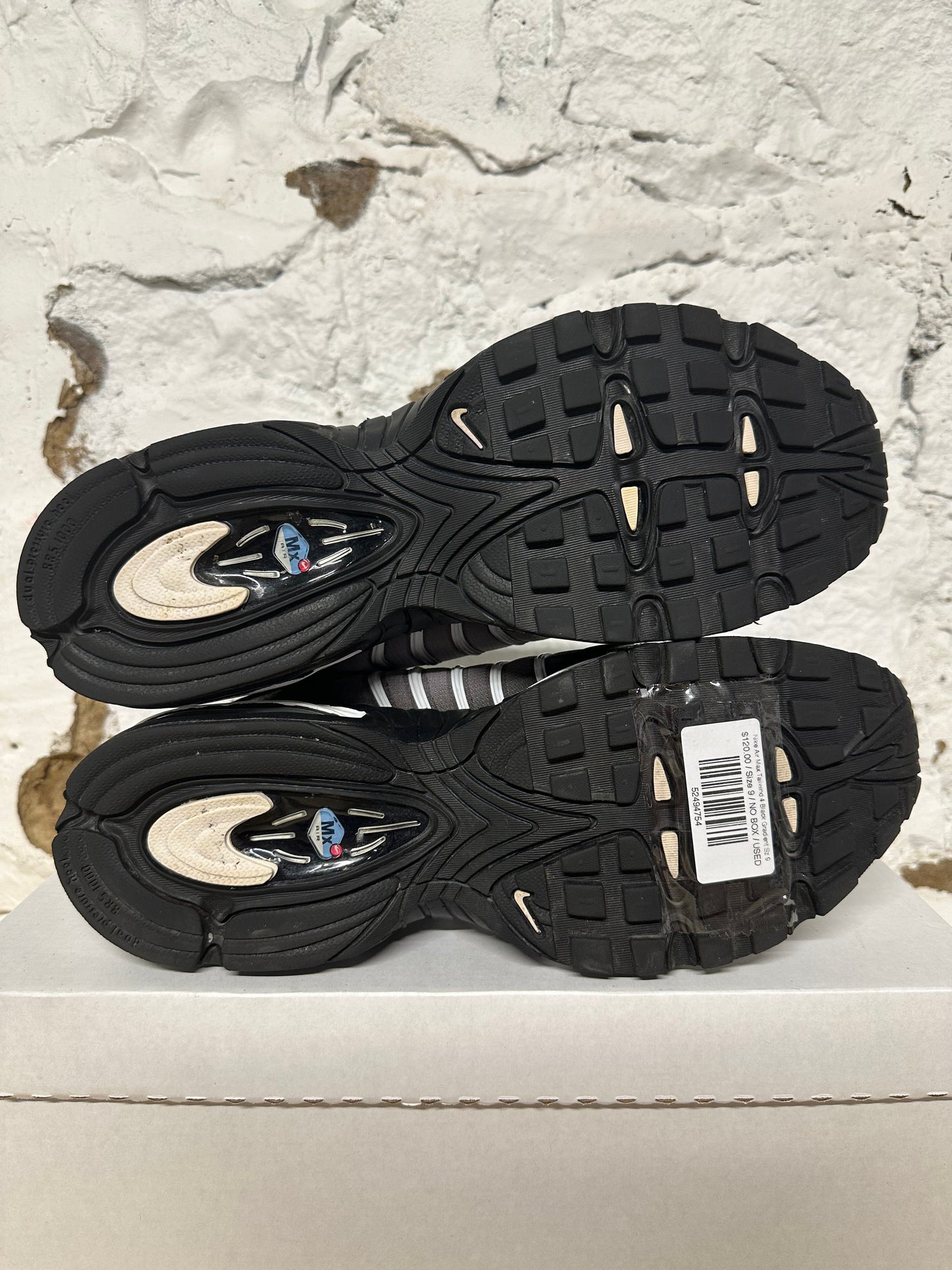 Nike Air Max Tailwind 4 Black Gradient Sz 9