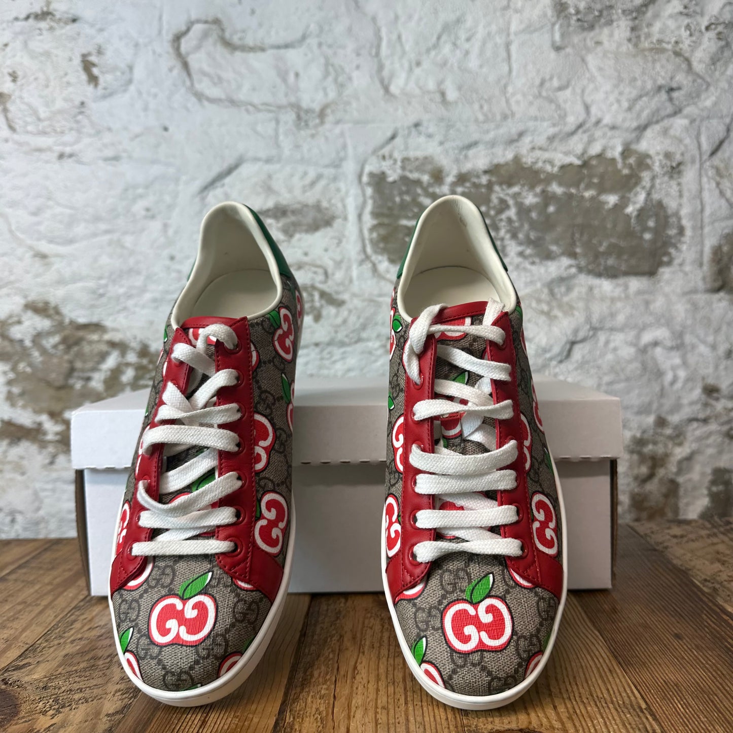 Gucci GG Monogram Cherry Ace Sneaker Sz 7 (40)