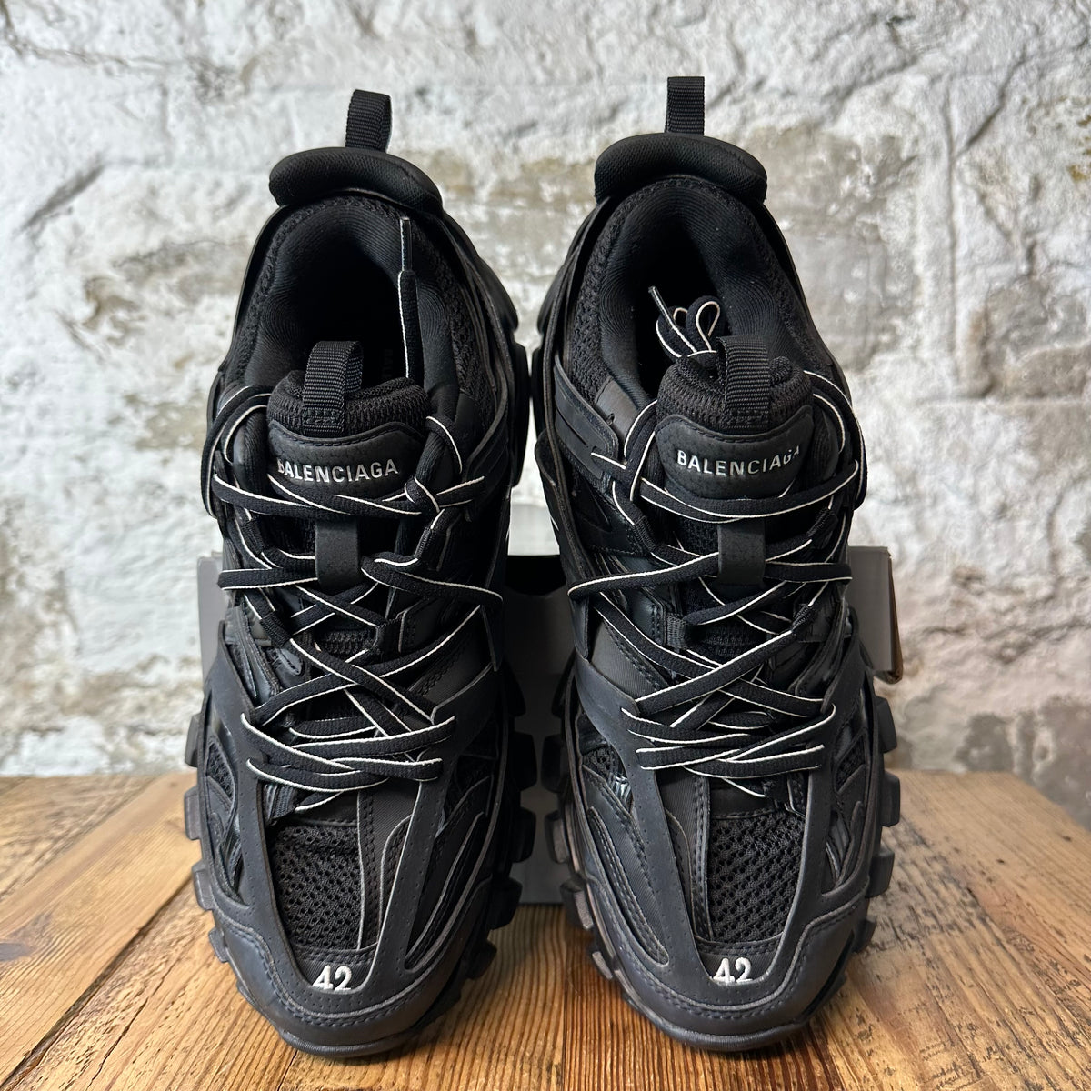 Balenciaga Track Runner Triple Black Sneaker Sz 9 (42)