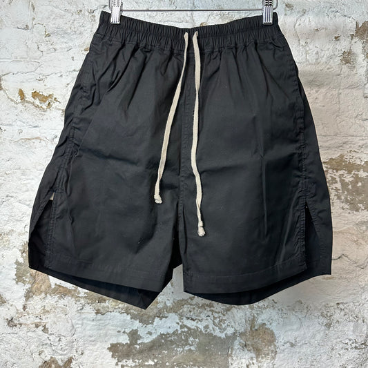 Rick Owens Black Boxer Shorts Sz S