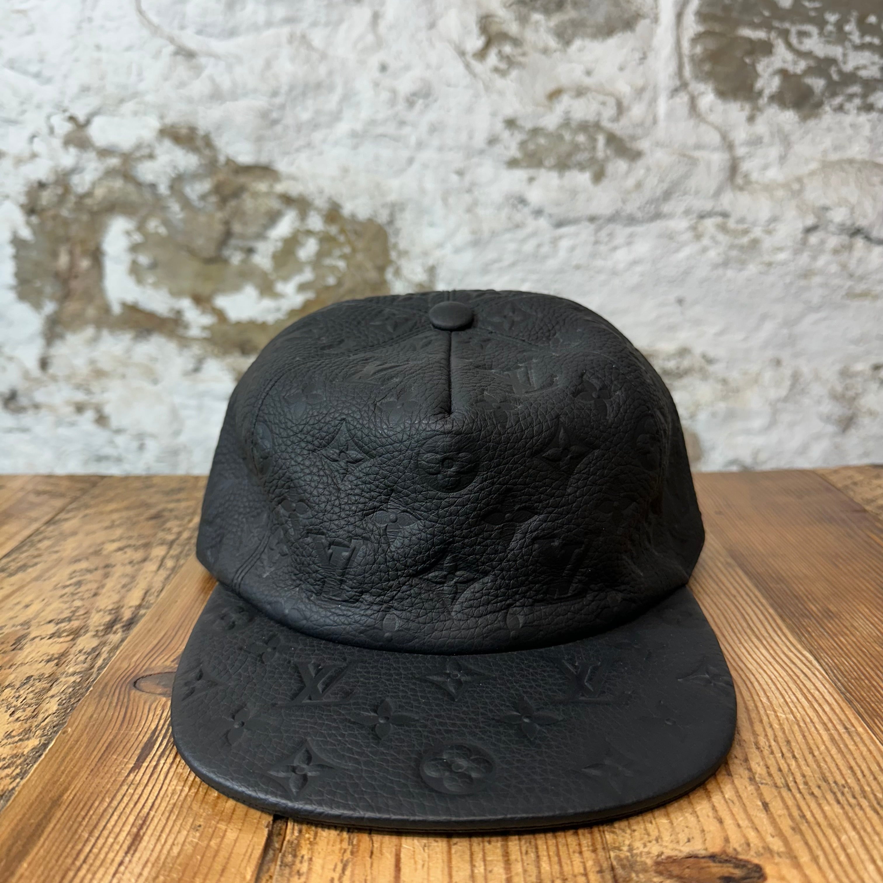 Louis Vuitton Virgil Black Casquette Monogram Hat