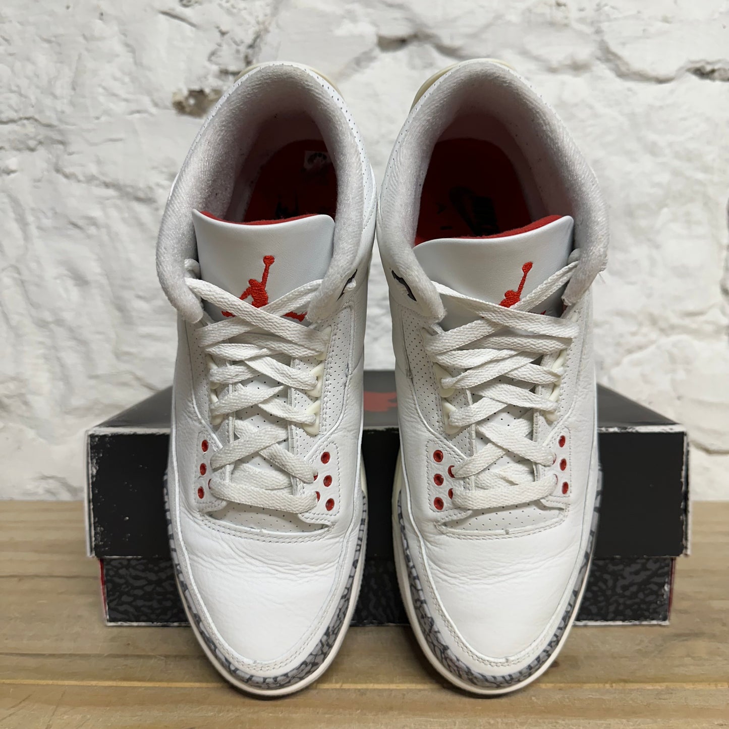 Air Jordan 3 White Cement Reimagined Sz 10