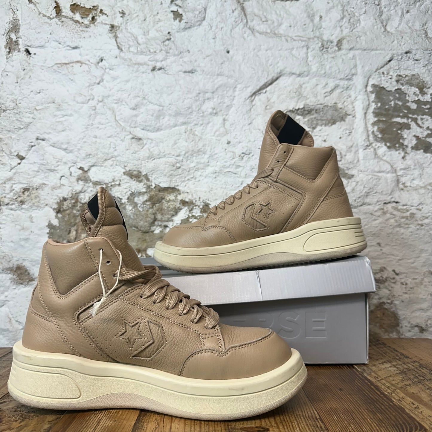 Rick Owens High TurboWPN Cave Sneaker Sz 8.5