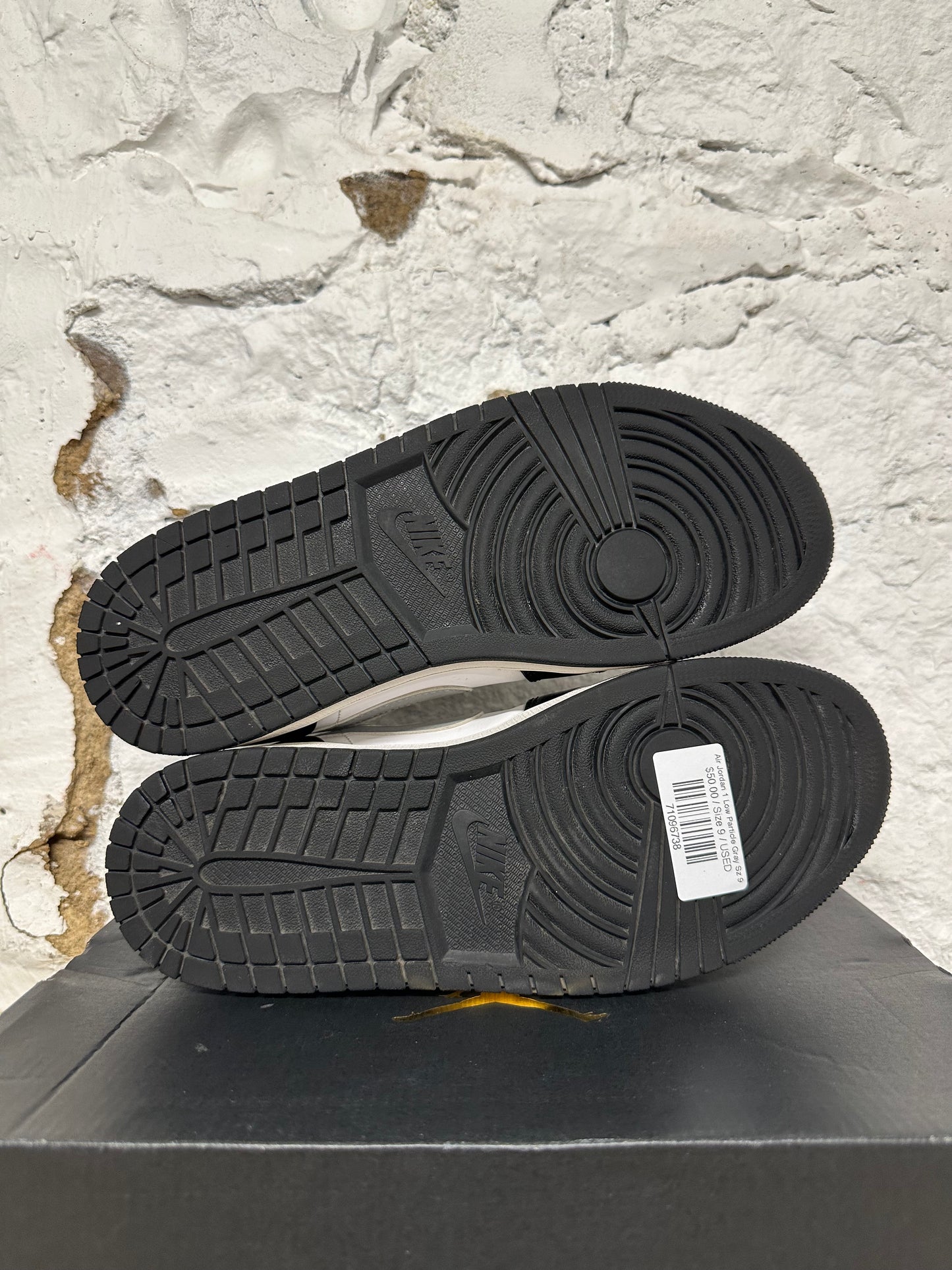 Air Jordan 1 Low Particle Gray Sz 9