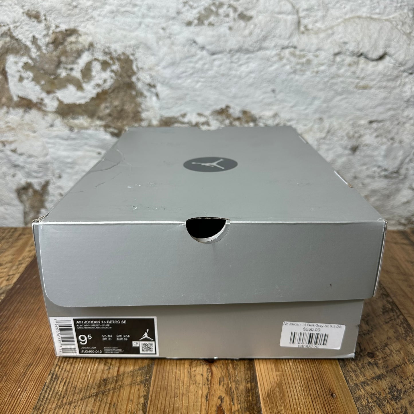Air Jordan 14 Flint Gray Sz 9.5 DS