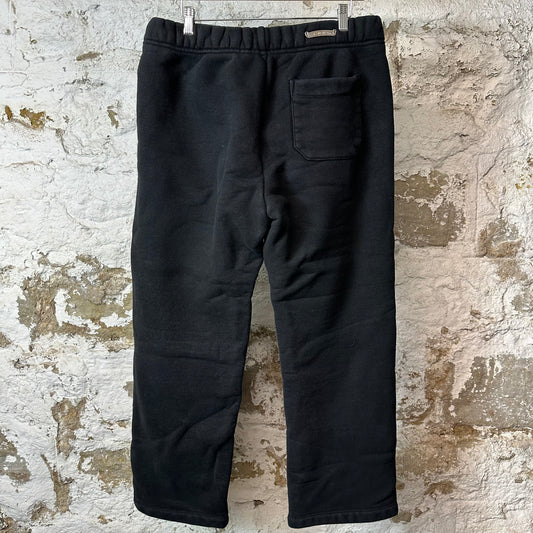 Chrome Hearts CH Nylon Logo Black Sweatpants Sz L