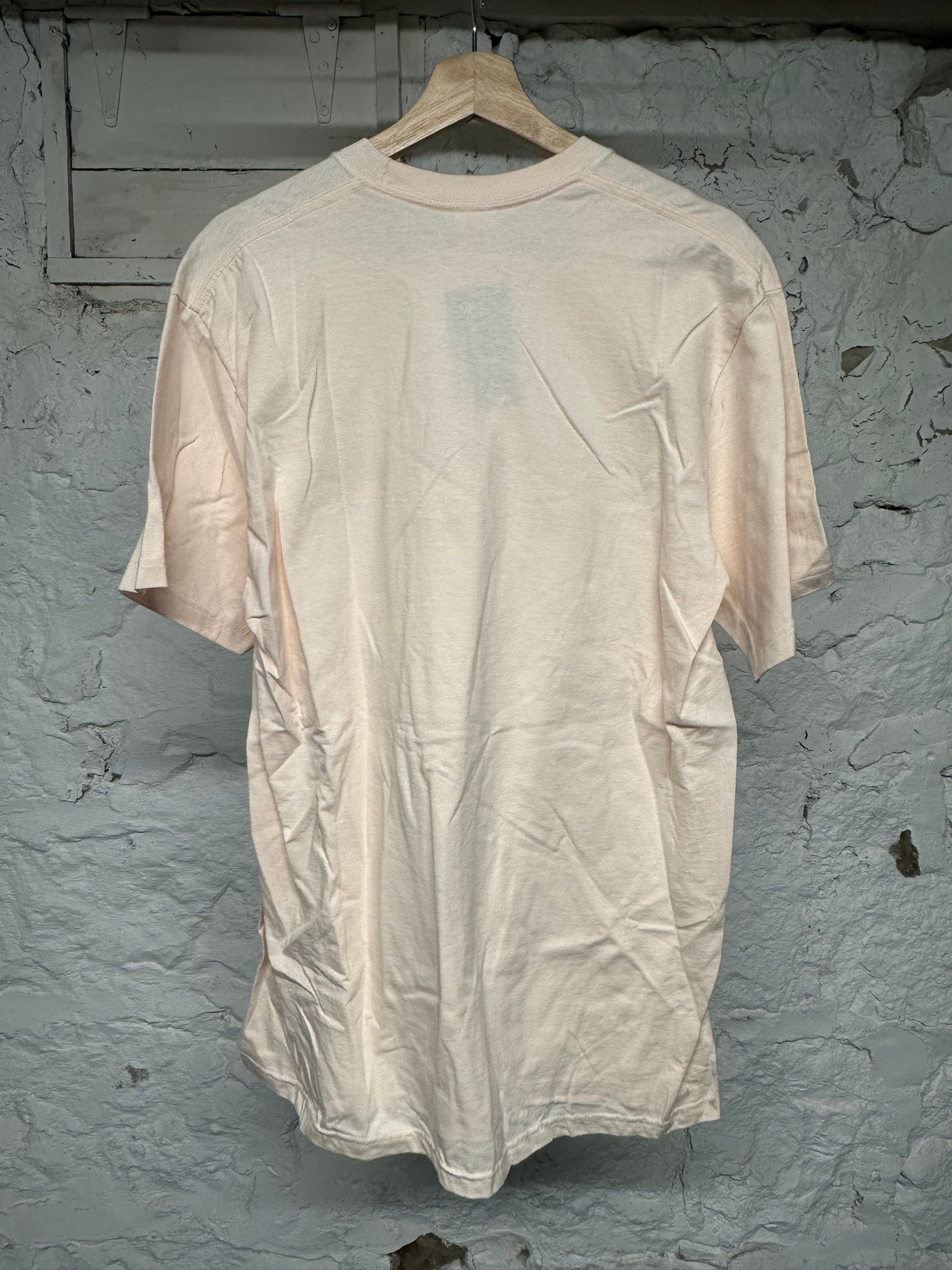 Supreme Pale Pink Stencil T-Shirt Sz L DS