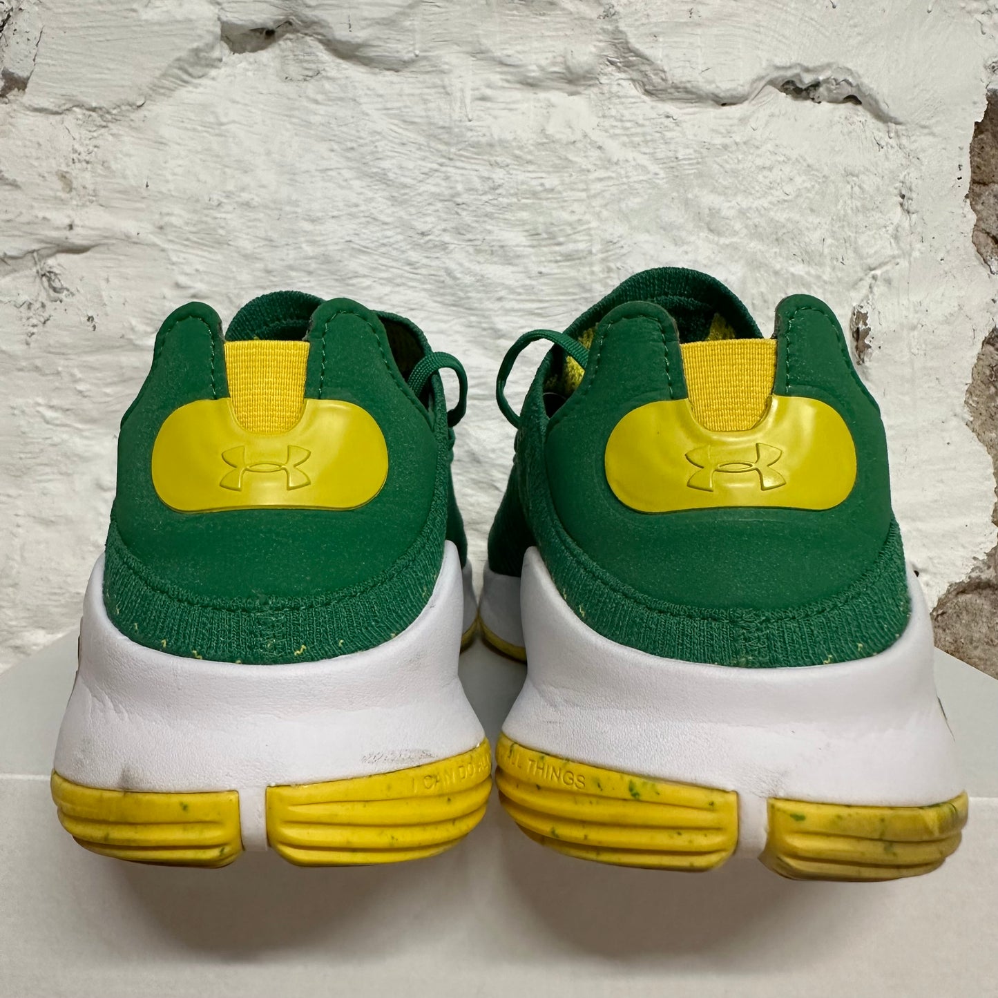 Under Armour Curry 4 Low Oakland Athletics Sz 11.5