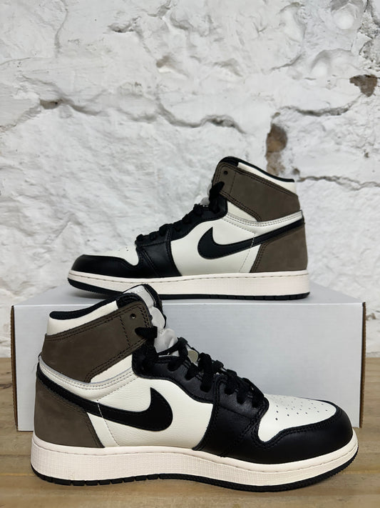 Air Jordan 1 High Dark Mocha Sz 7Y