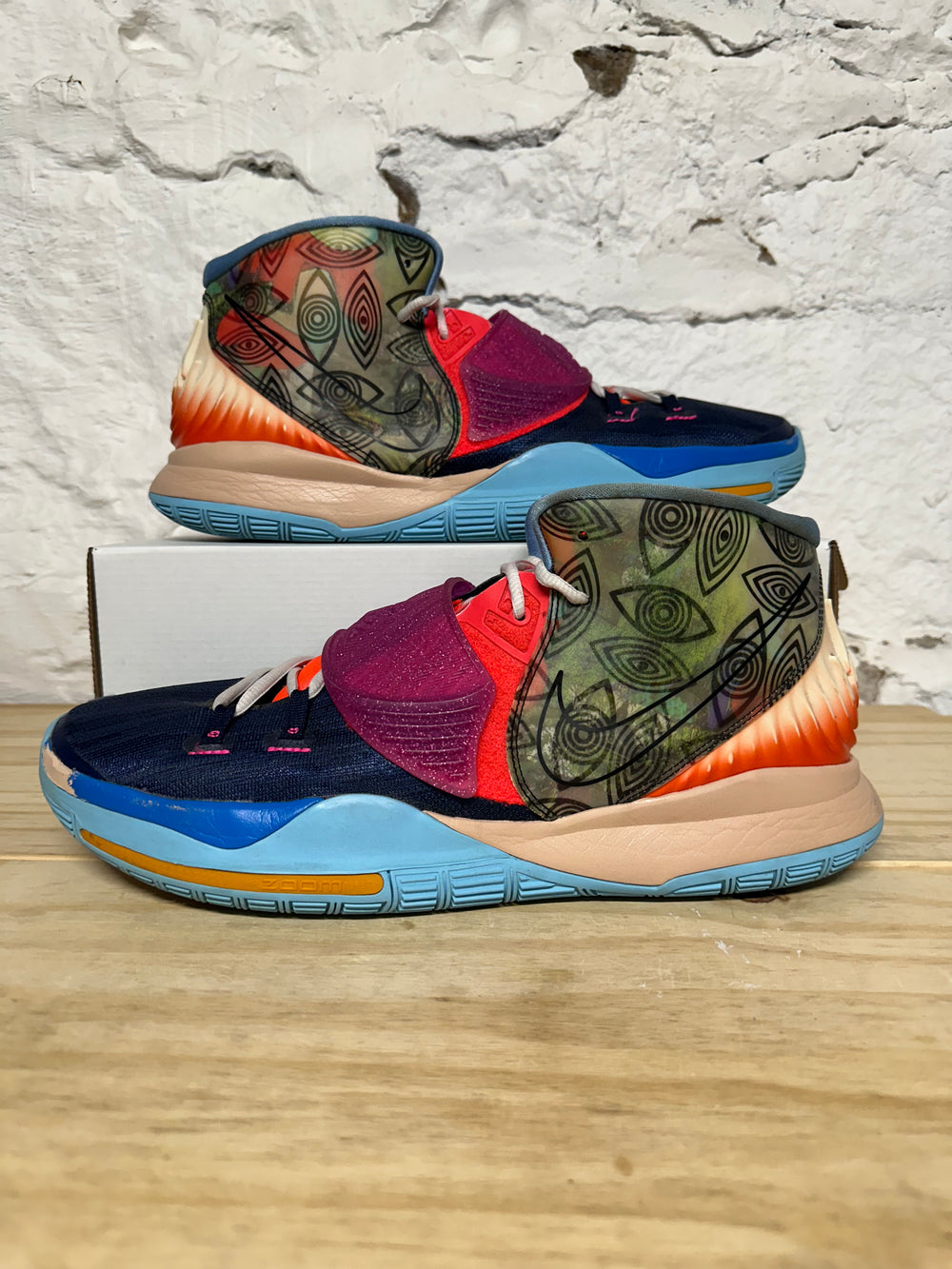 Nike Kyrie 6 Preheat Heal The World Sz 15