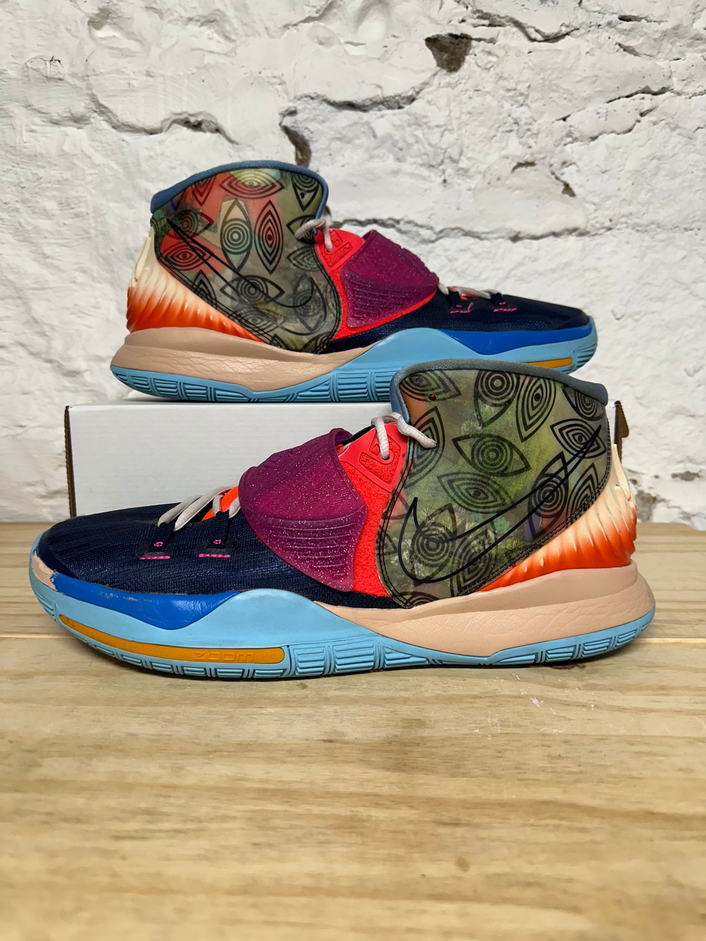 Nike Kyrie 6 Preheat Heal The World Sz 15