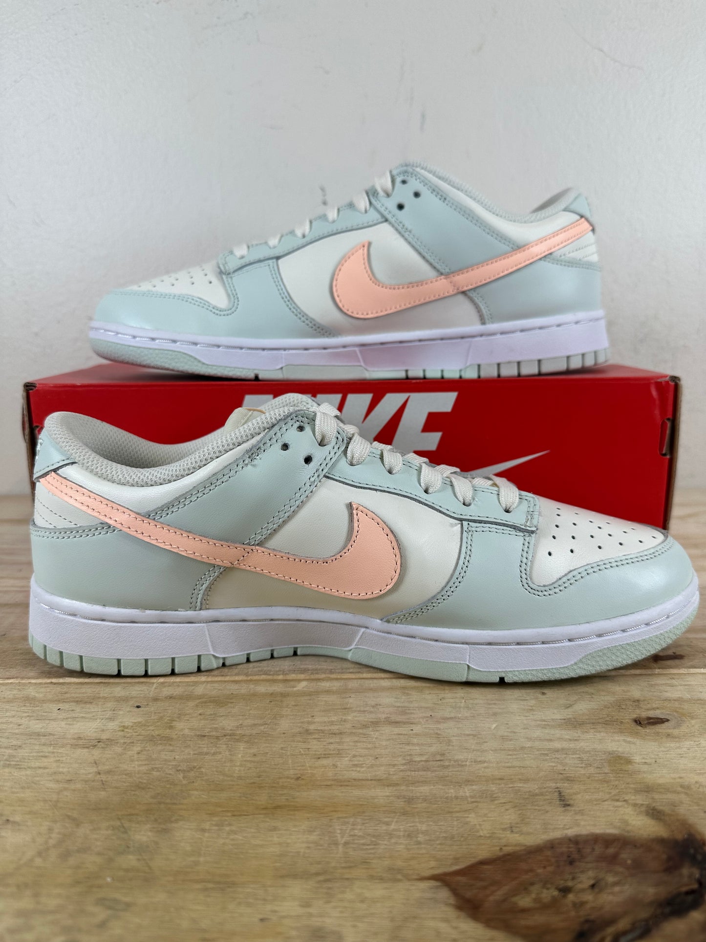 Nike Dunk Low Barely Green Sz 9.5(11W) DS