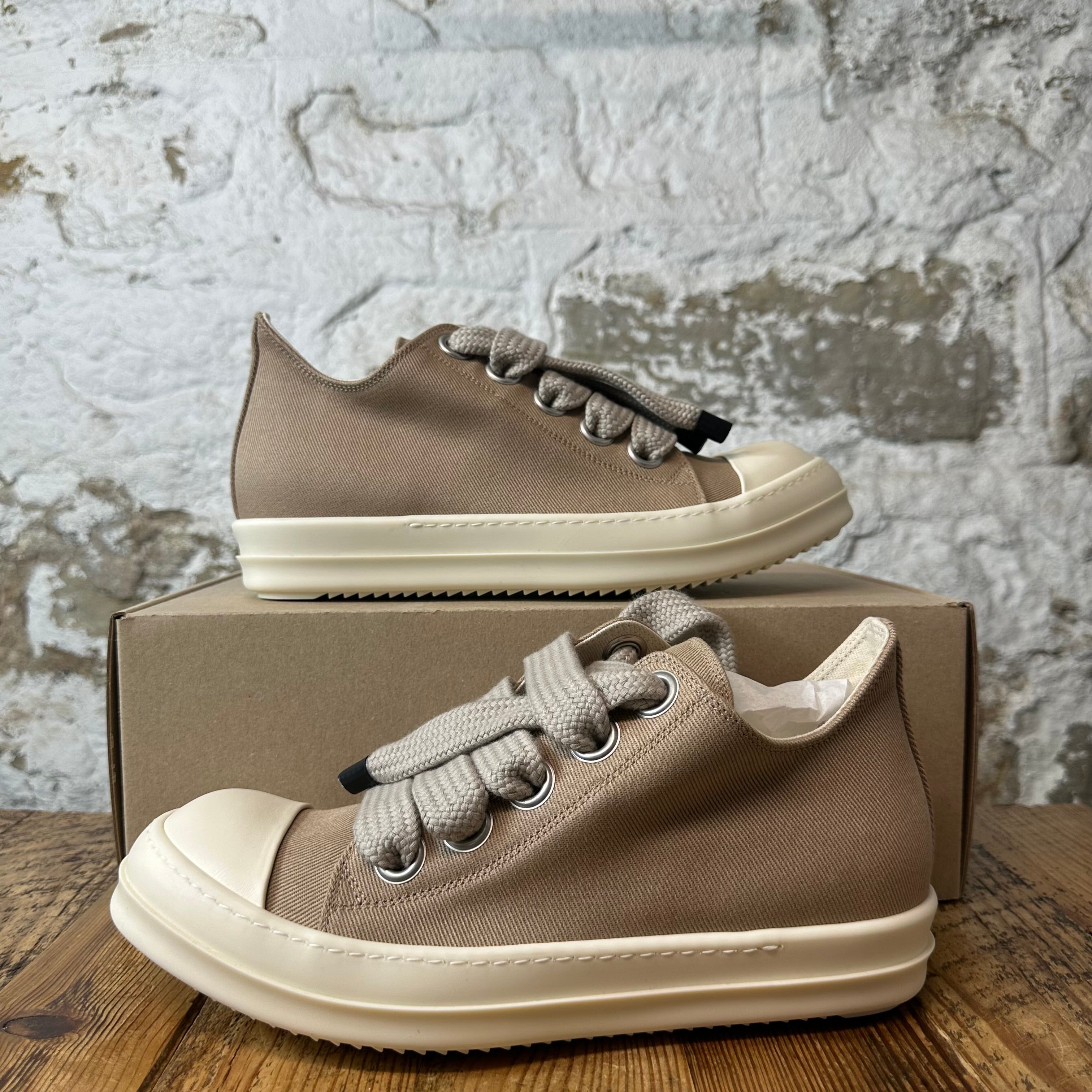 Rick Owens Jumbo Lace Flesh Milk Sneaker DS