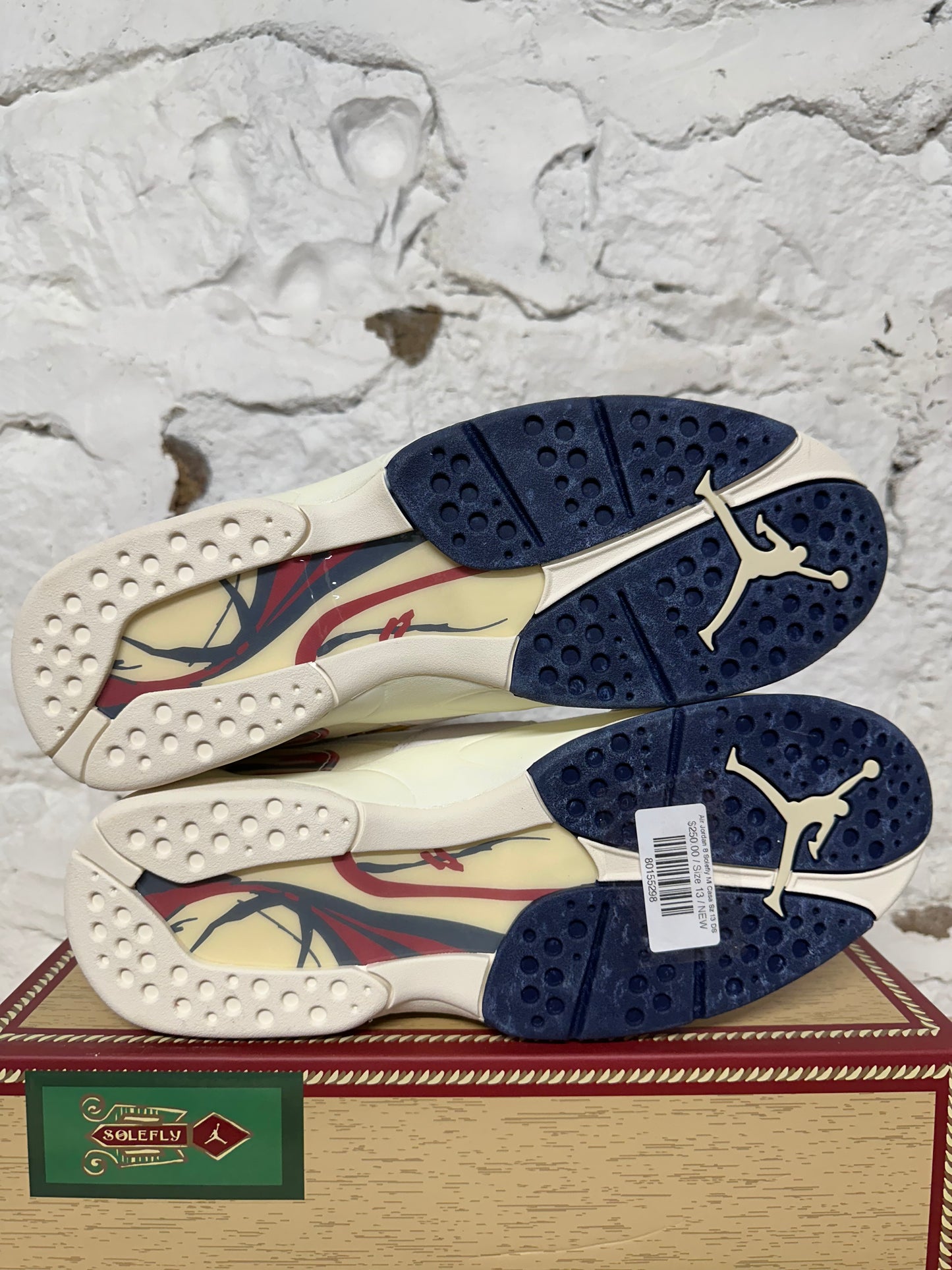 Air Jordan 8 Solefly Mi Casa Sz 13 DS