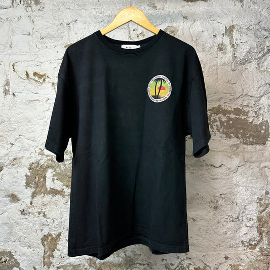 Rhude New Money Circle Logo T-shirt Black Sz M