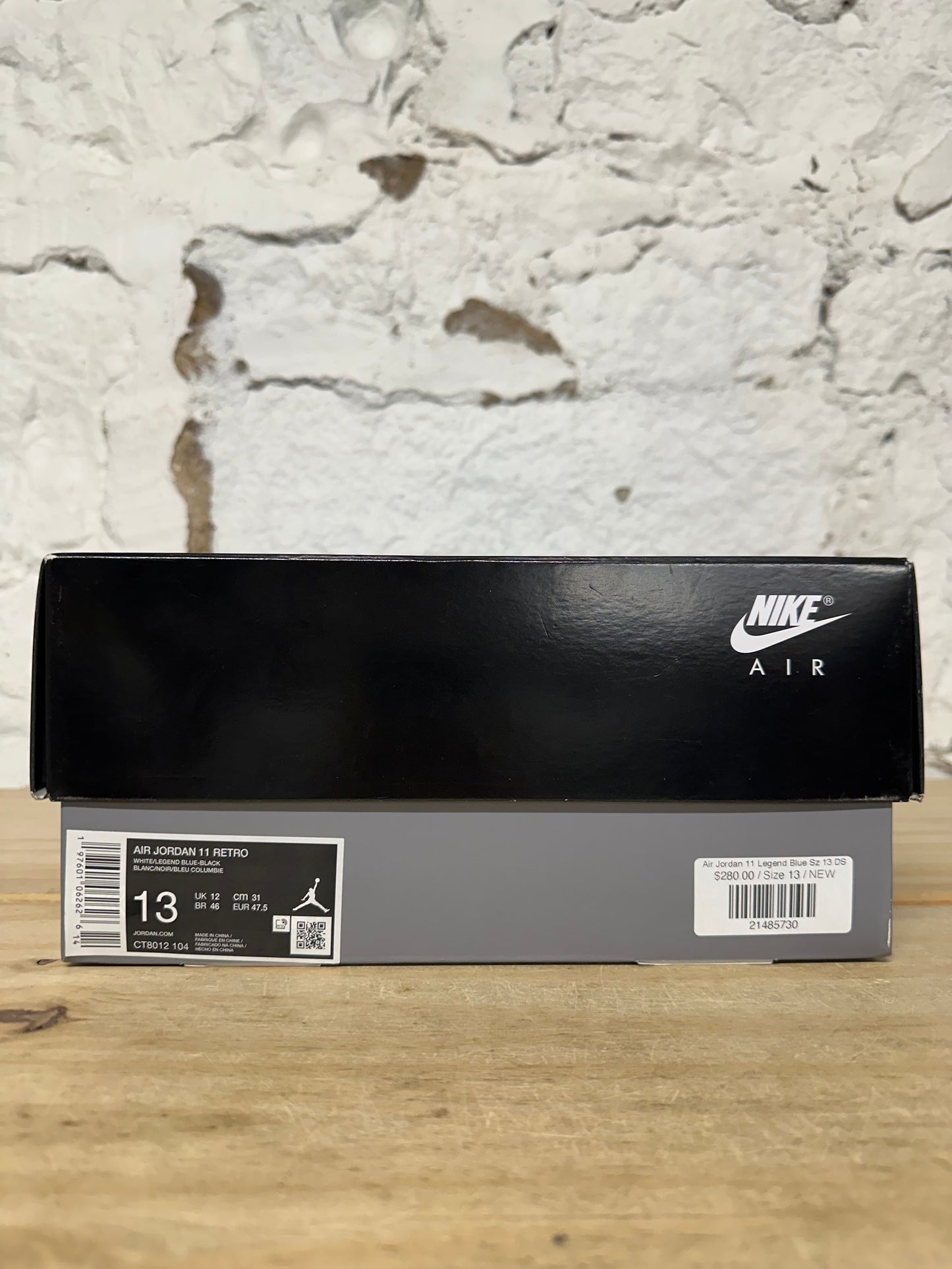 Air Jordan 11 High Legend Blue Sz 13 DS