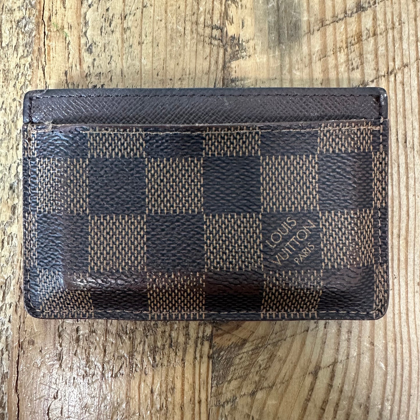 Louis Vuitton Damier Ebene Cardholder W/ Box