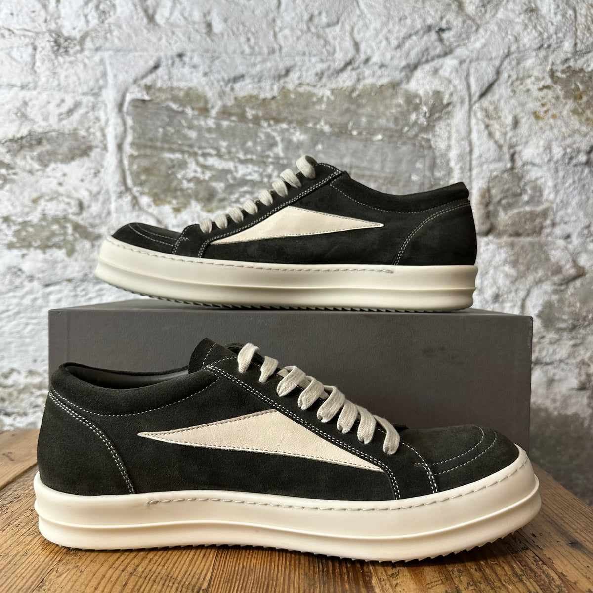 Rick Owens Vintage Euca Milk Sneaker Sz 11 (44)