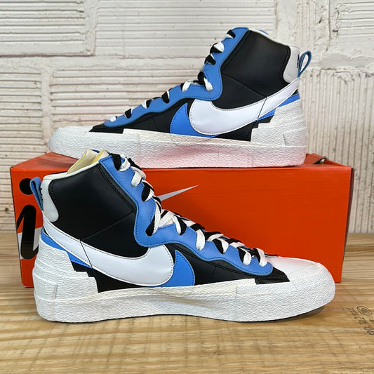 Nike Blazer Mid Sacai White Black Legend Blue Sz 13 DS