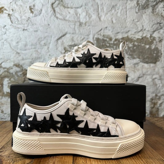 Amiri Black Star Court White Sneaker Sz 6 (38)
