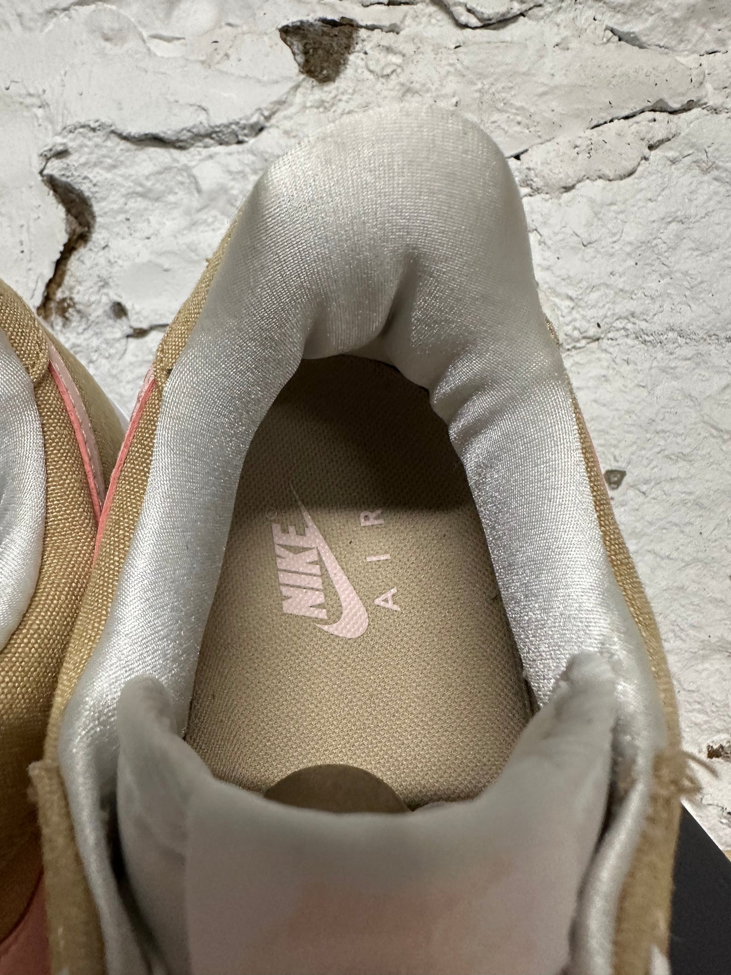 Nike Air Force 1 Low Linen Canvas Sz 11