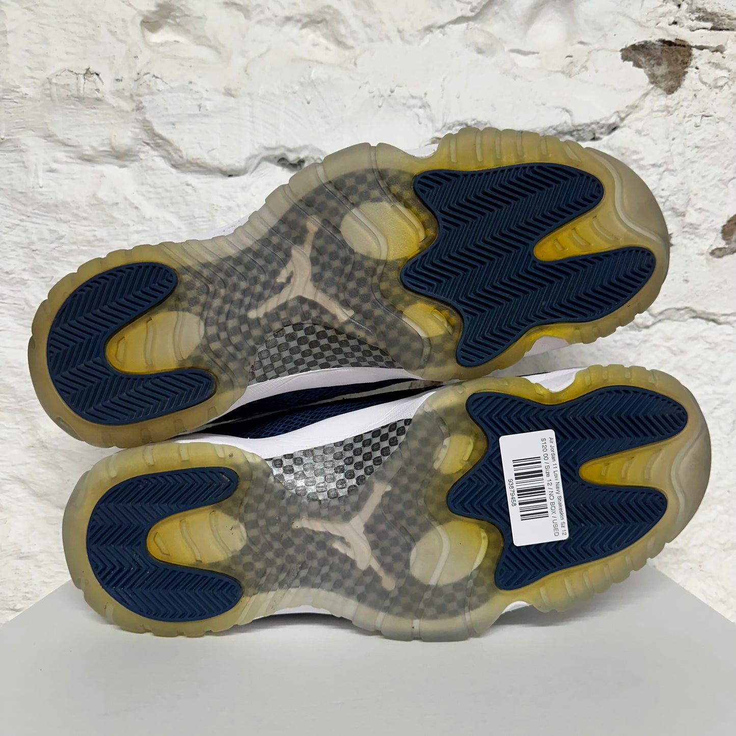 Air Jordan 11 Low Navy Snakeskin Sz 12