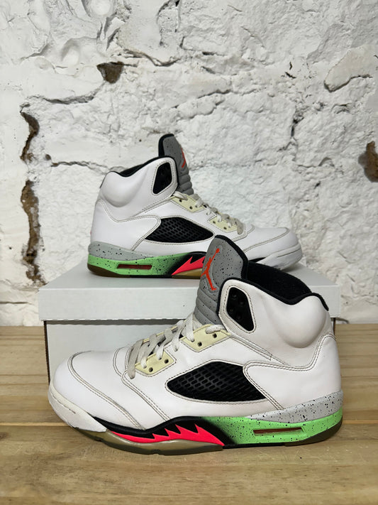 Air Jordan 5 Poison Green Sz 10.5