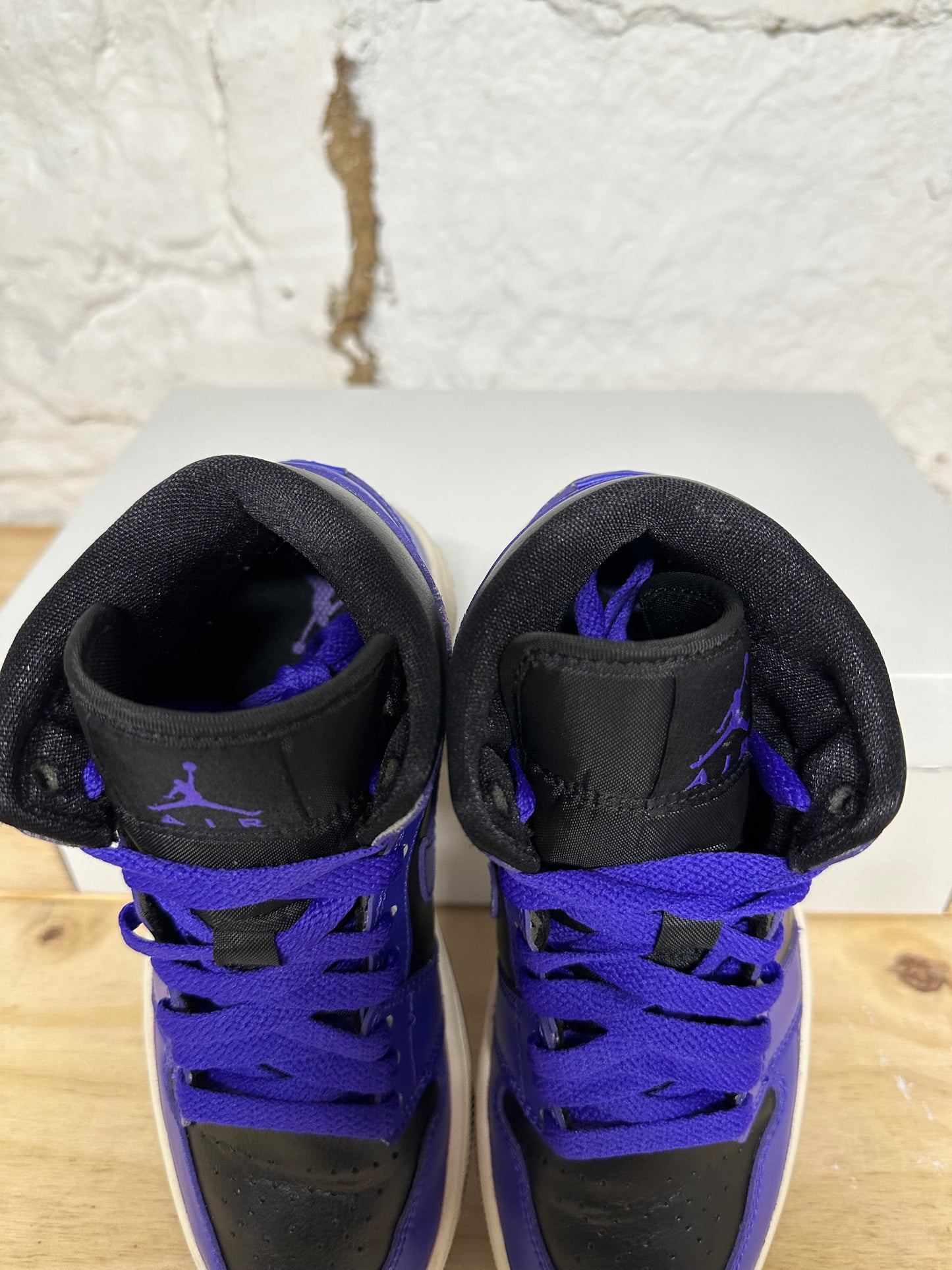 Air Jordan 1 Mid Dark Concord Sz 3.5 (5W)