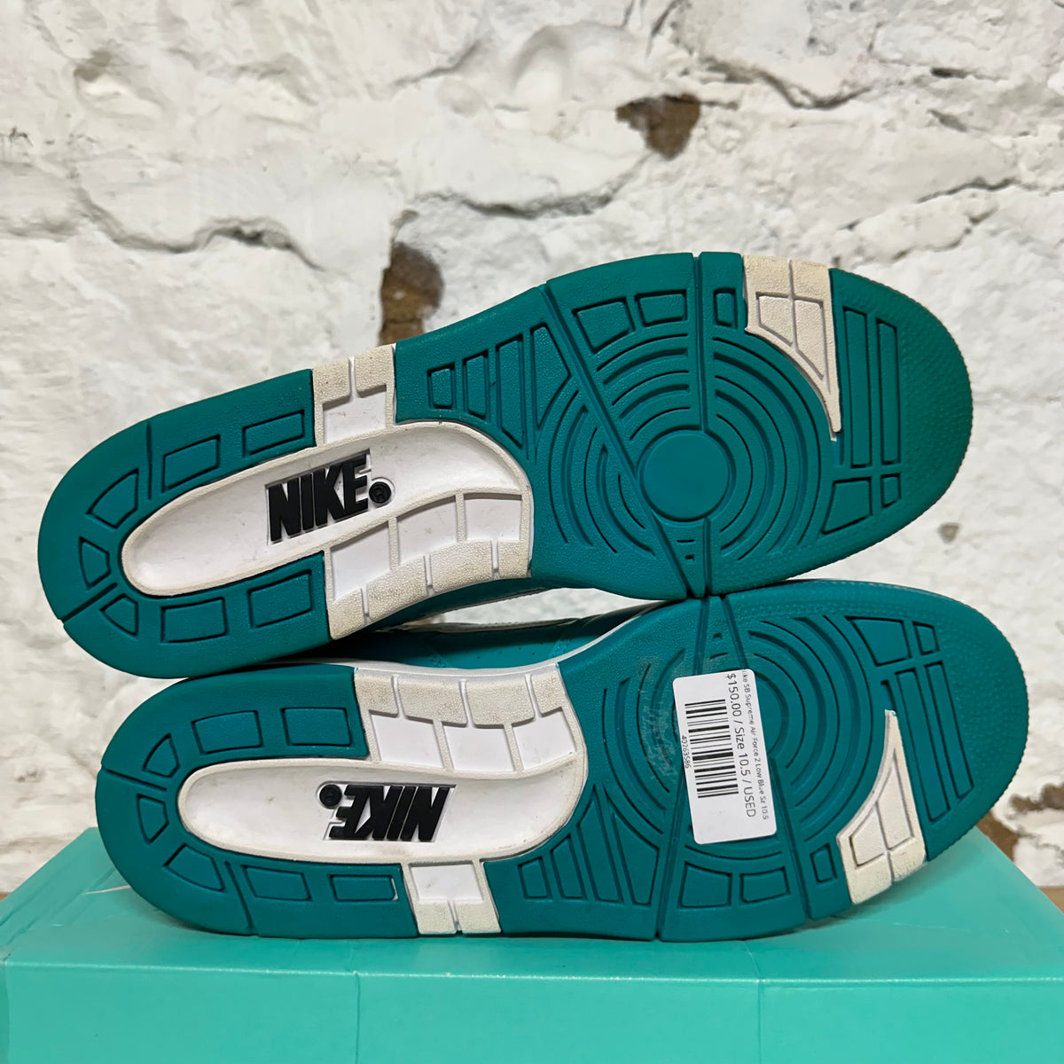 Nike SB Supreme Air Force 2 Low Blue Sz 10.5