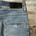 Amiri Plain Blue Denim Jeans Sz 29