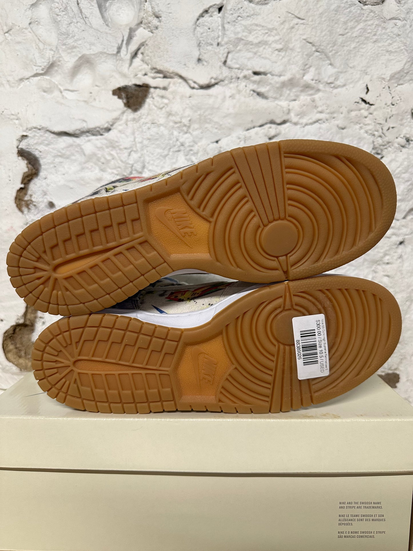 Nike SB Dunk High Supreme Rammellzee Sz 10.5 DS