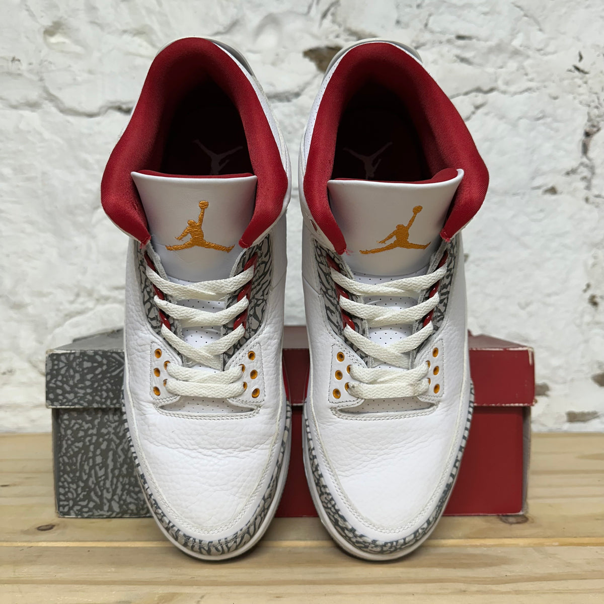 Air Jordan 3 Cardinal Sz 12
