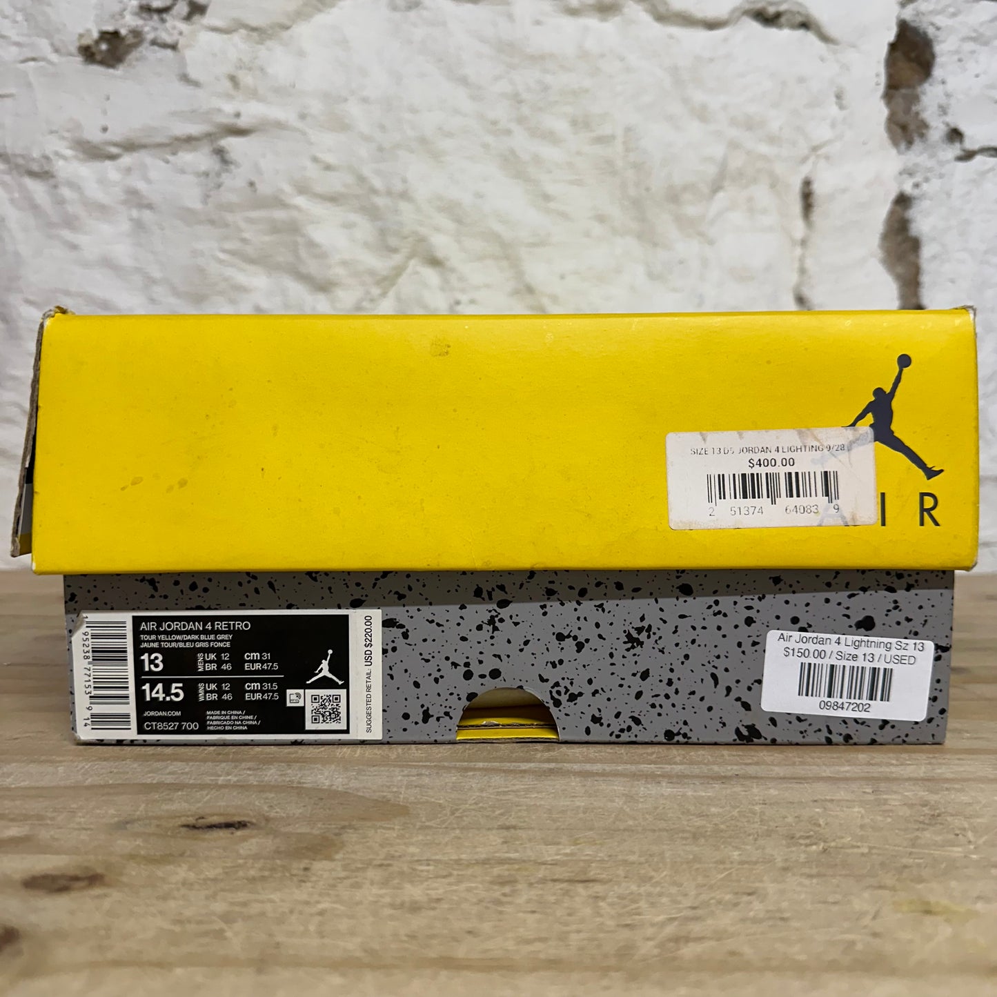 Air Jordan 4 Lightning Sz 13