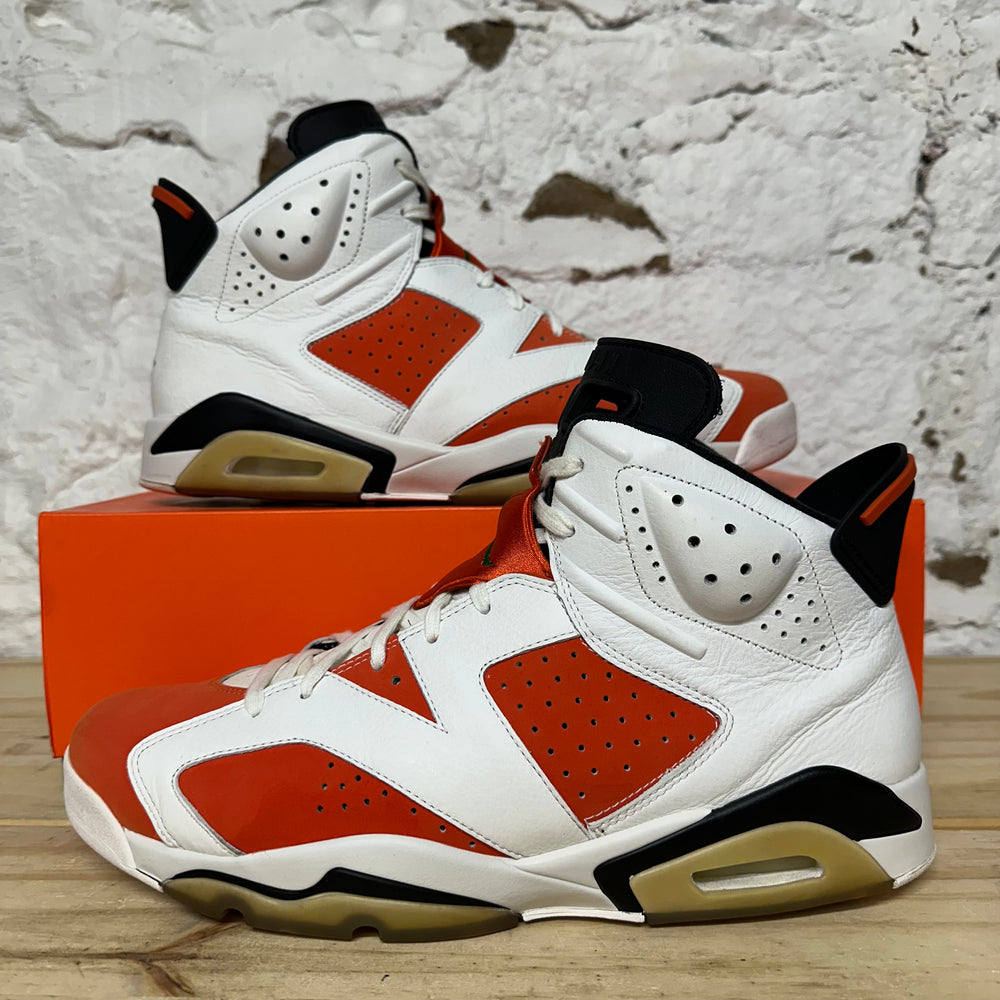 Air Jordan 6 Gatorade Like Mike White Sz 14