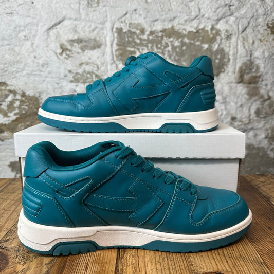 Off-White Out Of Office Turquoise White Sneaker Sz 11 (44)