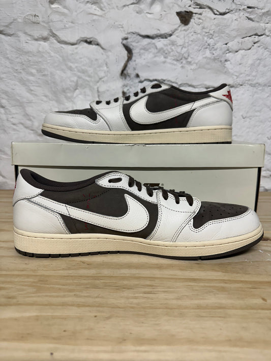 Air Jordan 1 Low Reverse Mocha Sz 14