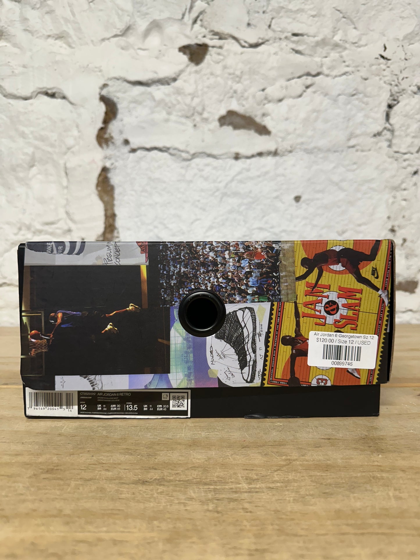 Air Jordan 6 Georgetown Sz 12