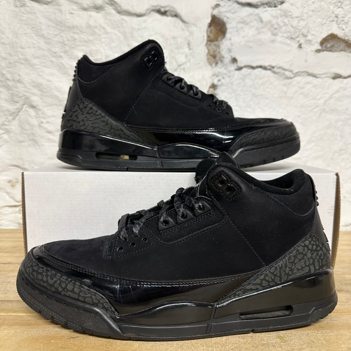 Air Jordan 3 Black Cat Sz 10.5