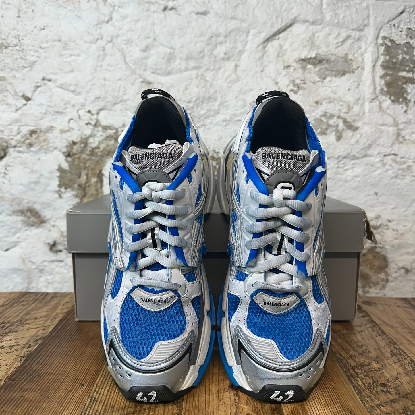 Balenciaga Runner Blue Gray Black Sneaker