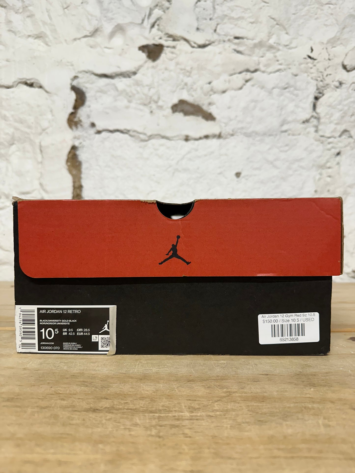 Air Jordan 12 Gym Red Sz 10.5