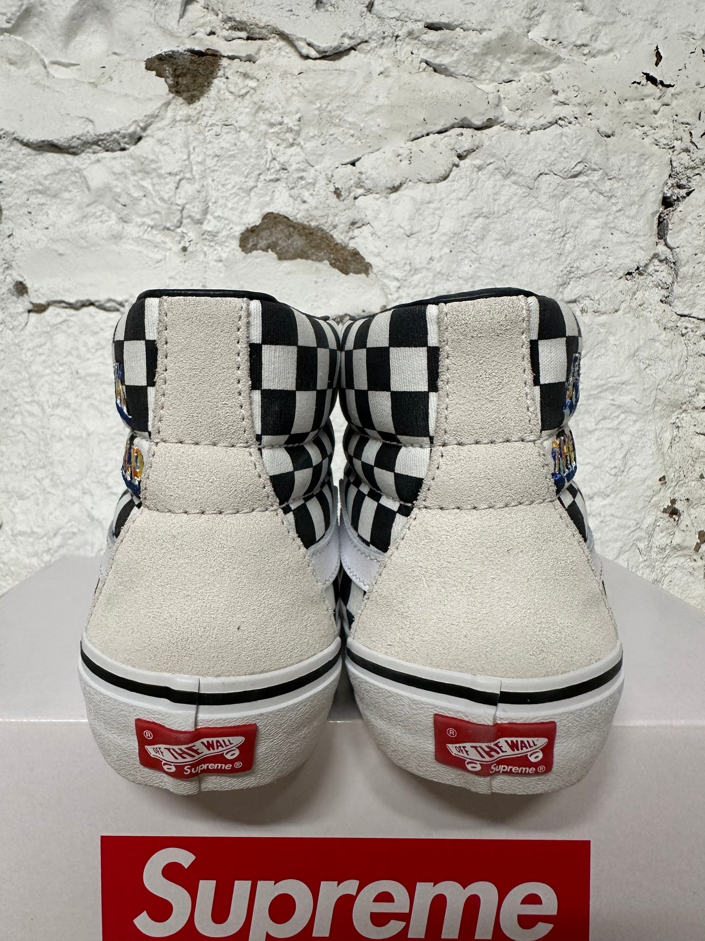 Vans Sk8 Hi Supreme Fuck The World Sz 9 DS