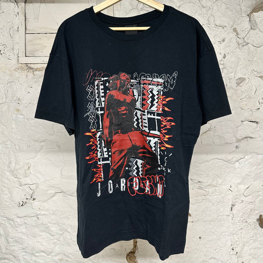 Travis Scott Jordan Black T-Shirt Sz M