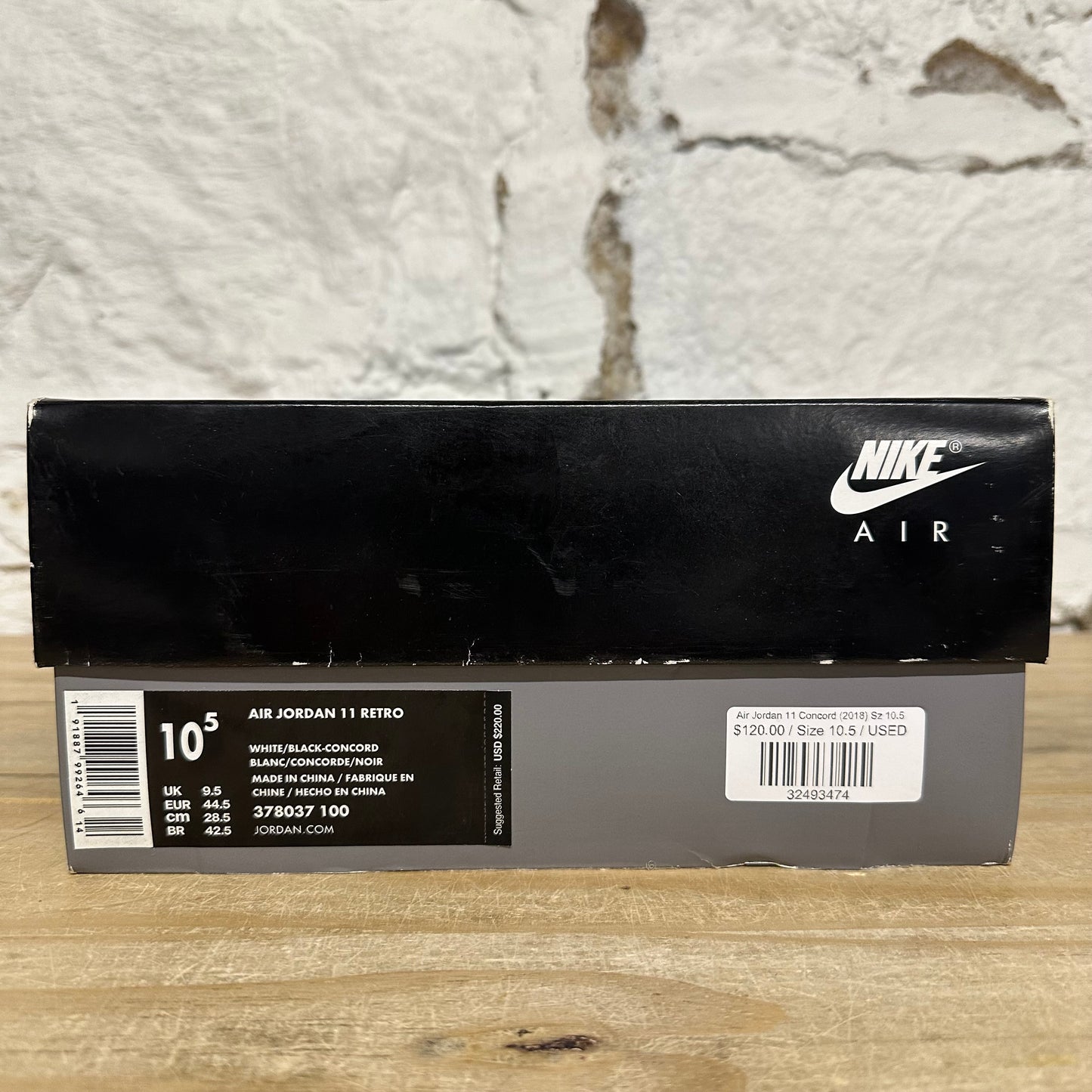 Air Jordan 11 High Concord (2018) Sz 10.5