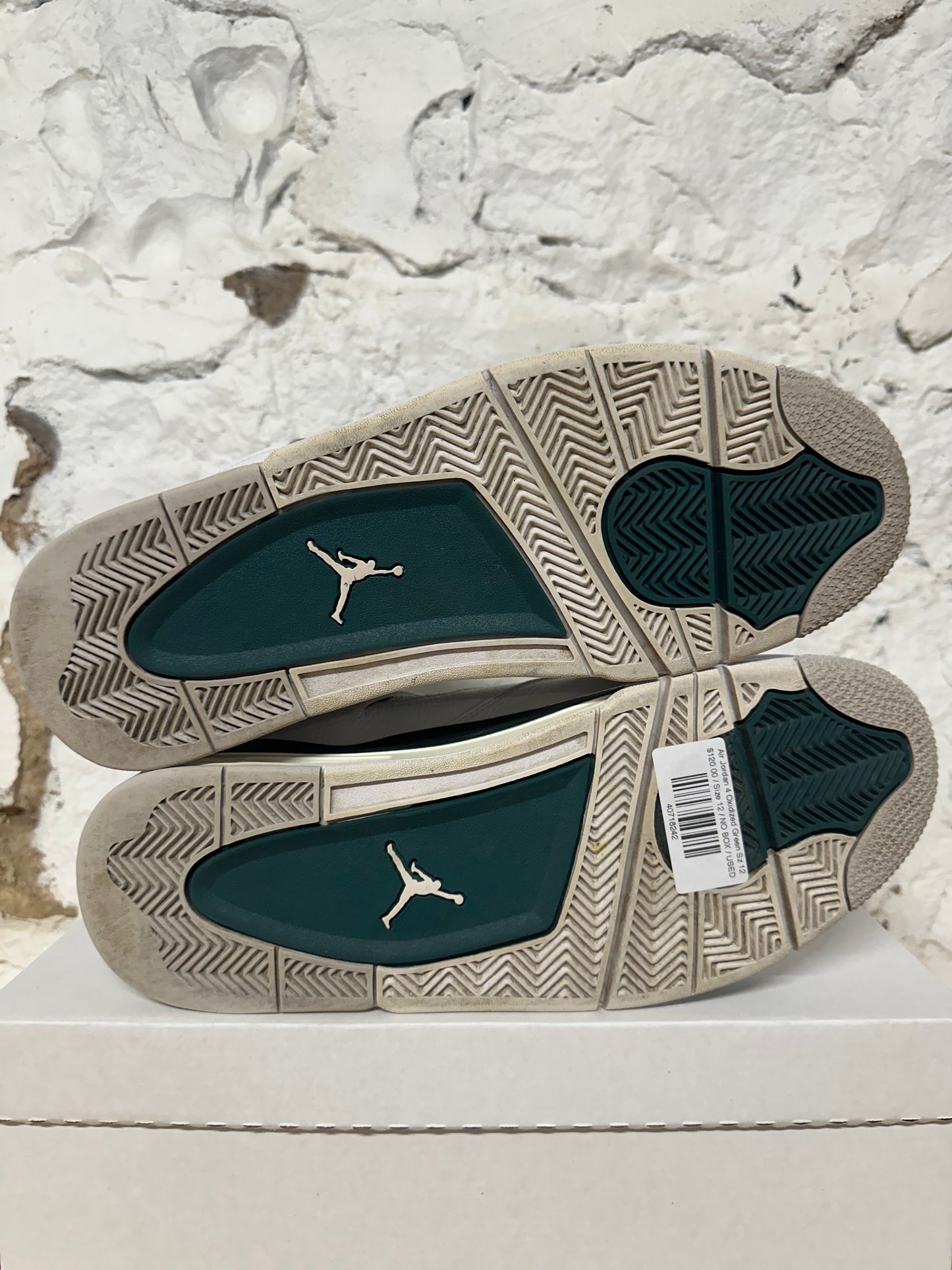 Air Jordan 4 Oxidized Green Sz 12